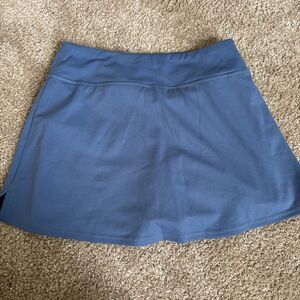 DSG Girls Performance Skort Size Large Light Blue Athletic Tennis Golf Skirt